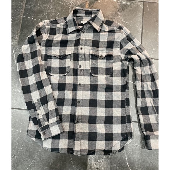 Grey and Black Merona Flannel Small - Picture 1 of 2
